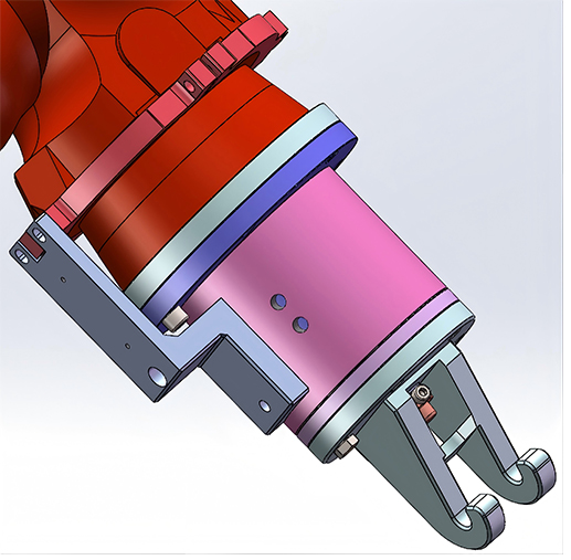 取蜡模机器人配件